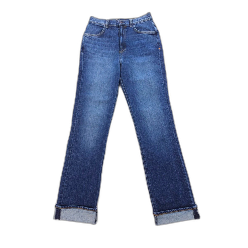 IMOGENE + WILLIE Sophie Straight Jeans Minimal Quiet Luxury Clean Girl 70s Boho